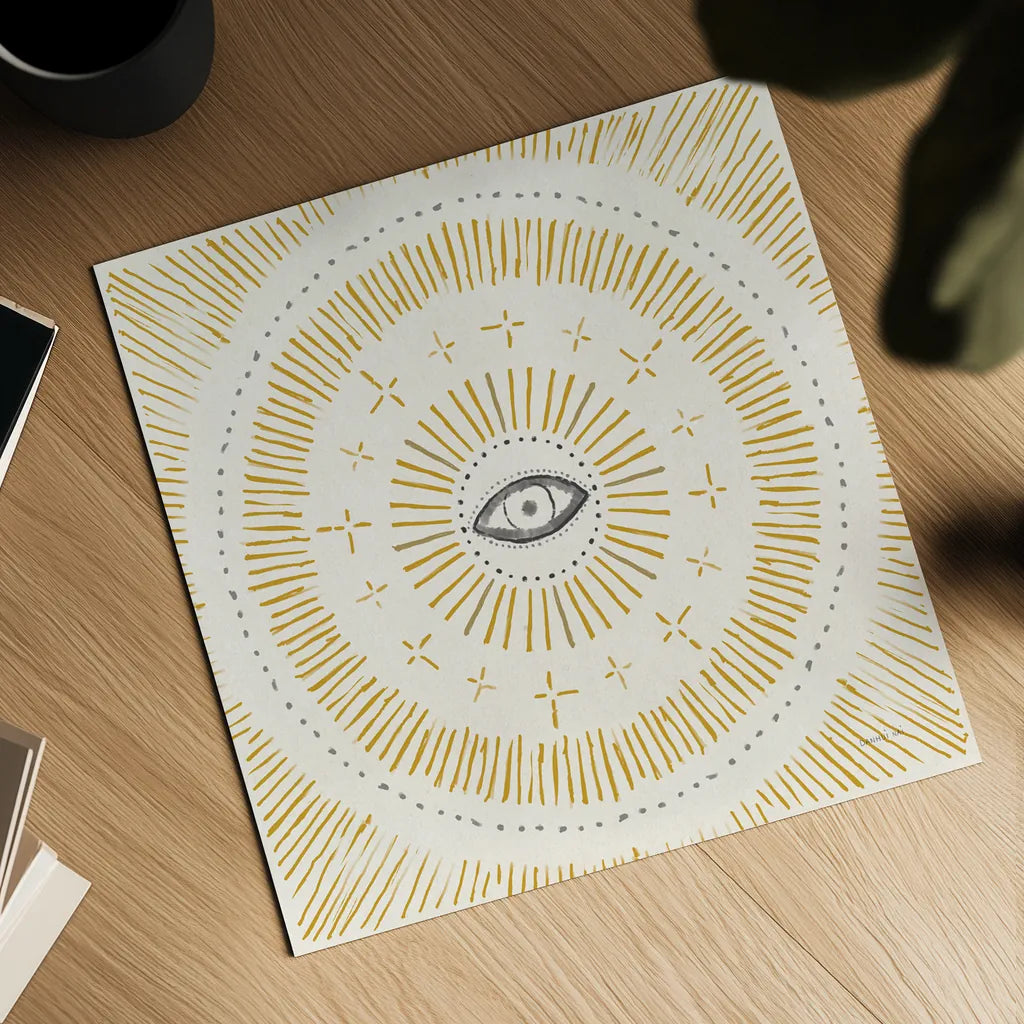 Inner Light by Danhui Nai. Shown as a detailed flat fine art print, highlighting archival giclee quality. Available as an archival giclee rolled canvas, fine art paper, or poster print. SKU 91000a.