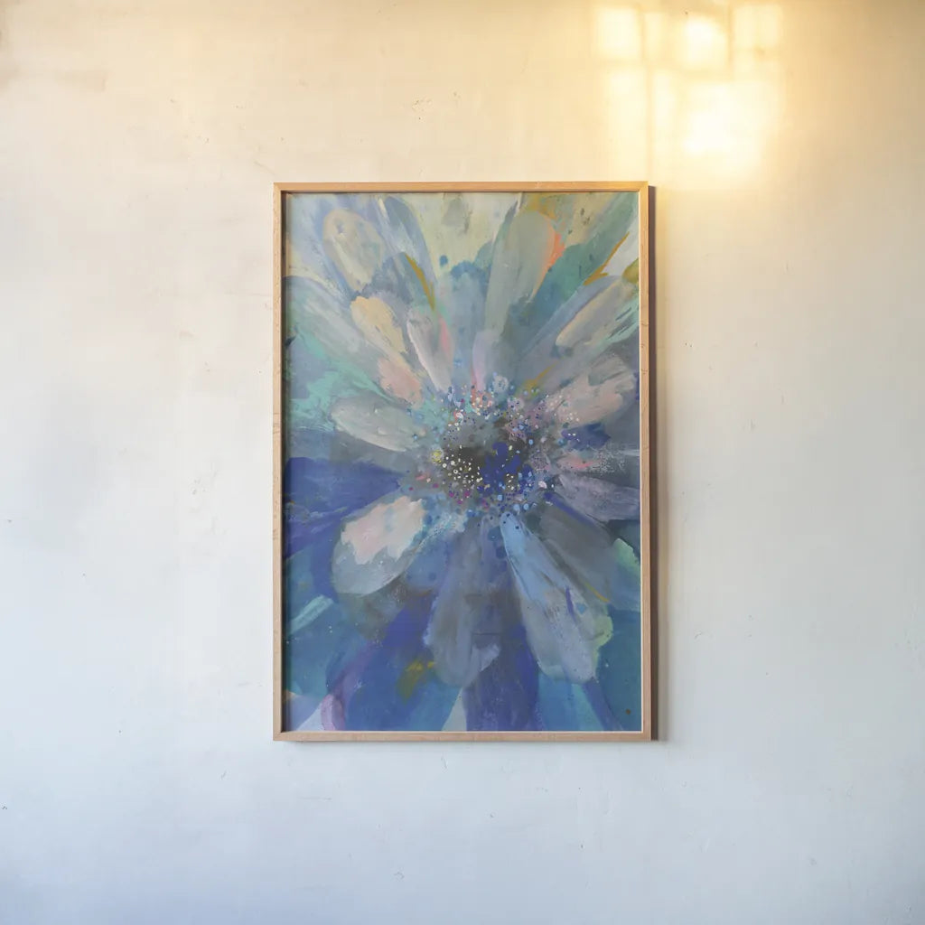 Intensity I by Danhui Nai. shown as a paper print in a natural frame. Available as a archival giclee rolled canvas, fine art paper, or poster print. SKU 66544h.