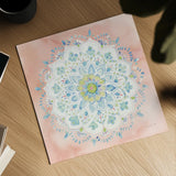Jaipur V by Danhui Nai. Shown as a detailed flat fine art print, highlighting archival giclee quality. Available as an archival giclee rolled canvas, fine art paper, or poster print. SKU 38674a.