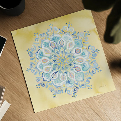 Jaipur VII by Danhui Nai. Shown as a detailed flat fine art print, highlighting archival giclee quality. Available as an archival giclee rolled canvas, fine art paper, or poster print. SKU 38676a.