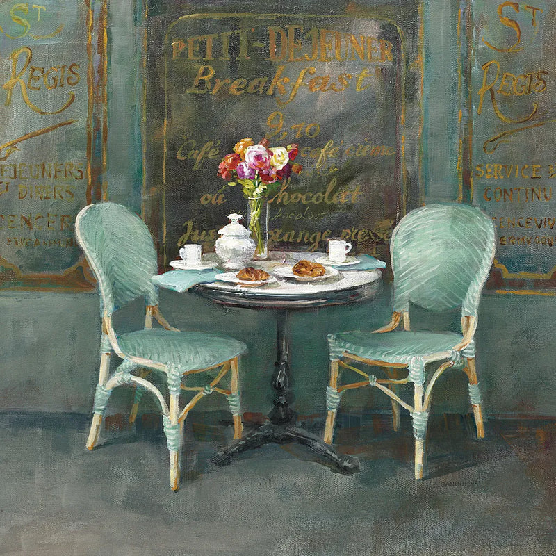 Joy of Paris II by Danhui Nai. SKU 18239a. Archival Giclee Fine art print for wall decor.