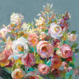Joy of the Garden Square II by Danhui Nai. SKU 53137a. Archival Giclee Fine art print for wall decor.