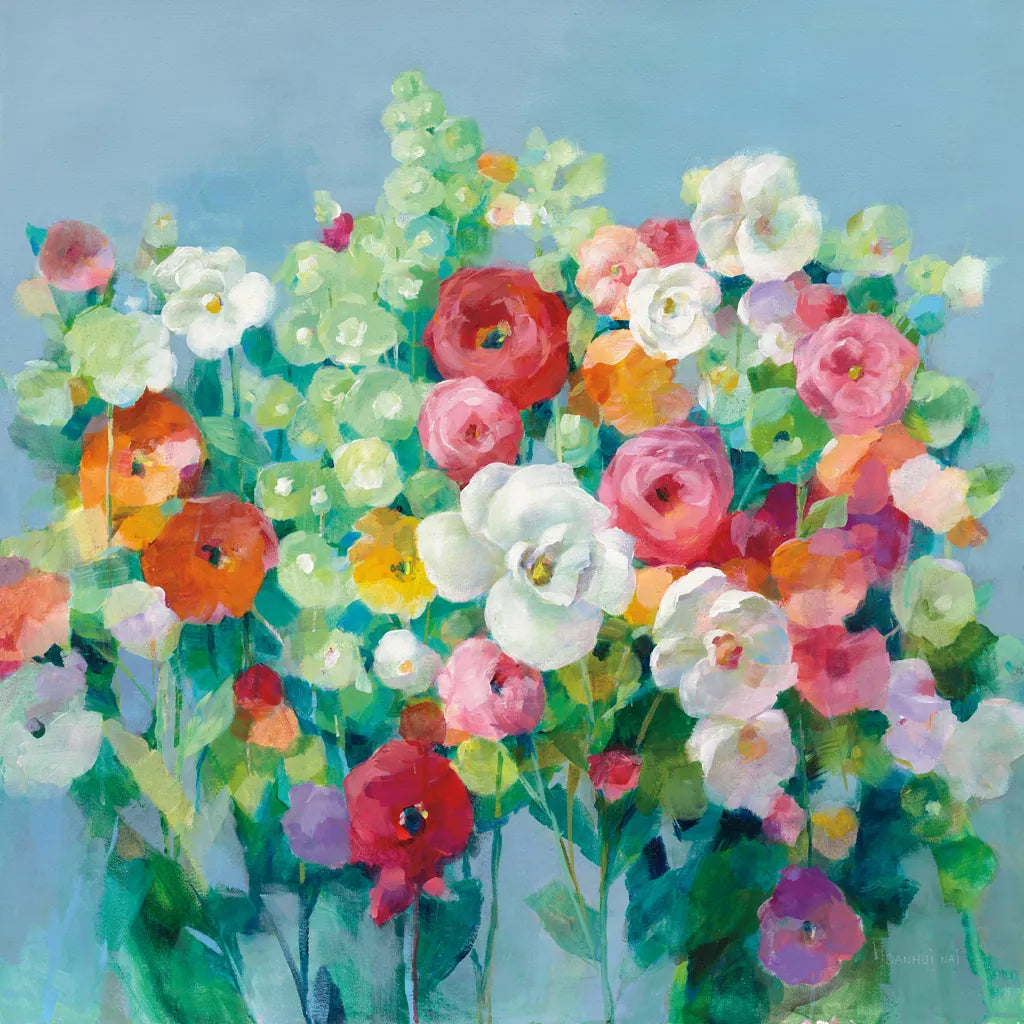 June Beauties by Danhui Nai. SKU 54074a. Archival Giclee Fine art print for wall decor.