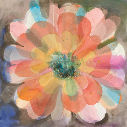 Kaleidoscope Flower by Danhui Nai. SKU 66548a. Archival Giclee Fine art print for wall decor.