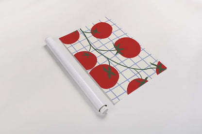 Kitchen Tomatoes by Danhui Nai. shown as a rolled paper print. Available as archival giclee rolled canvas, fine art paper, or poster print. SKU 94980h.