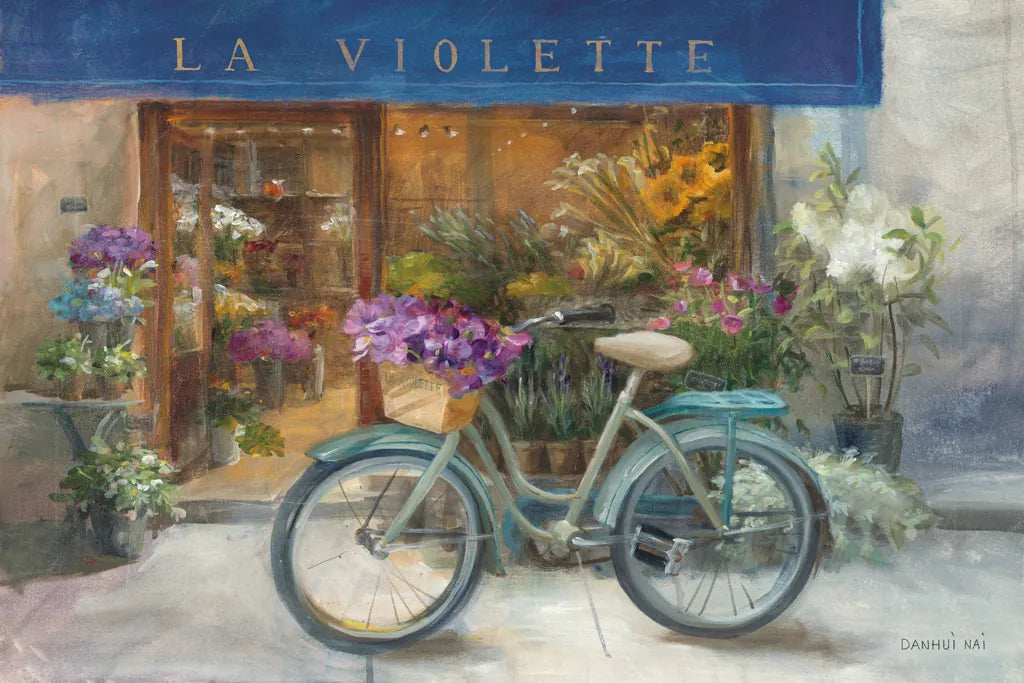 La Violette Grand by Danhui Nai. SKU 12224i. Archival Giclee Fine art print for wall decor.