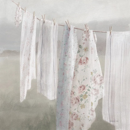 Laundry Day I Neutral by Danhui Nai. SKU 86424a. Archival Giclee Fine art print for wall decor.