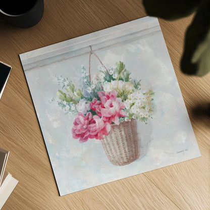 Laundry Day V by Danhui Nai. Shown as a detailed flat fine art print, highlighting archival giclee quality. Available as an archival giclee rolled canvas, fine art paper, or poster print. SKU 73587a.