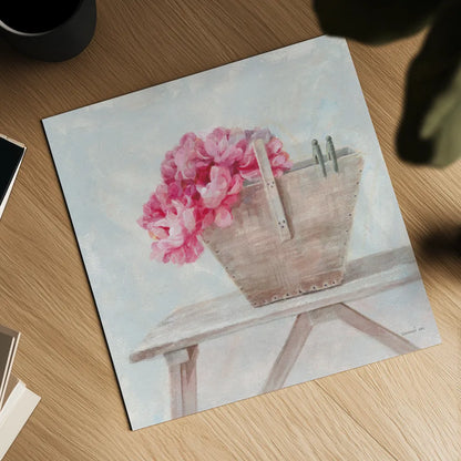 Laundry Day VI by Danhui Nai. Shown as a detailed flat fine art print, highlighting archival giclee quality. Available as an archival giclee rolled canvas, fine art paper, or poster print. SKU 73588a.