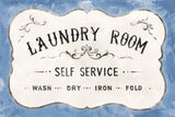 Laundry Day VII Bright Blue by Danhui Nai. SKU 75987i. Archival Giclee Fine art print for wall decor.