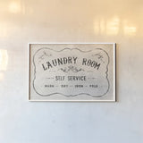 Laundry Day VII Neutral by Danhui Nai. shown as a paper print in a white frame. Available as a archival giclee rolled canvas, fine art paper, or poster print. SKU 73682i.
