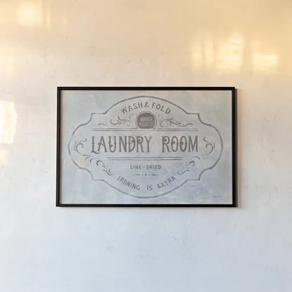 Laundry Day VIII by Danhui Nai. shown as a paper print in a black flame. Available as a archival giclee rolled canvas, fine art paper, or poster print. SKU 73590i.