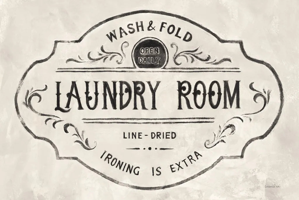 Laundry Day VIII Neutral by Danhui Nai. SKU 73683i. Archival Giclee Fine art print for wall decor.