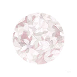 Leafy Abstract Circle I Blush Gray by Danhui Nai. SKU 41996a. Archival Giclee Fine art print for wall decor.