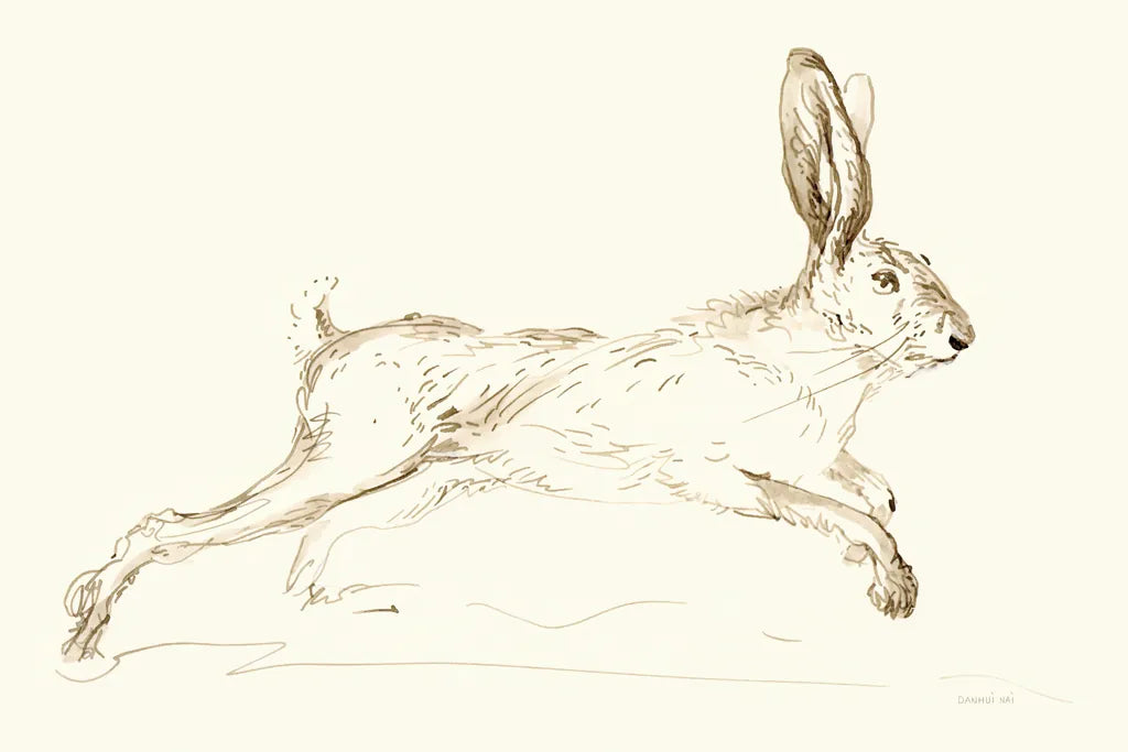 Leaps and Bounds by Danhui Nai. SKU 88571i. Archival Giclee Fine art print for wall decor.