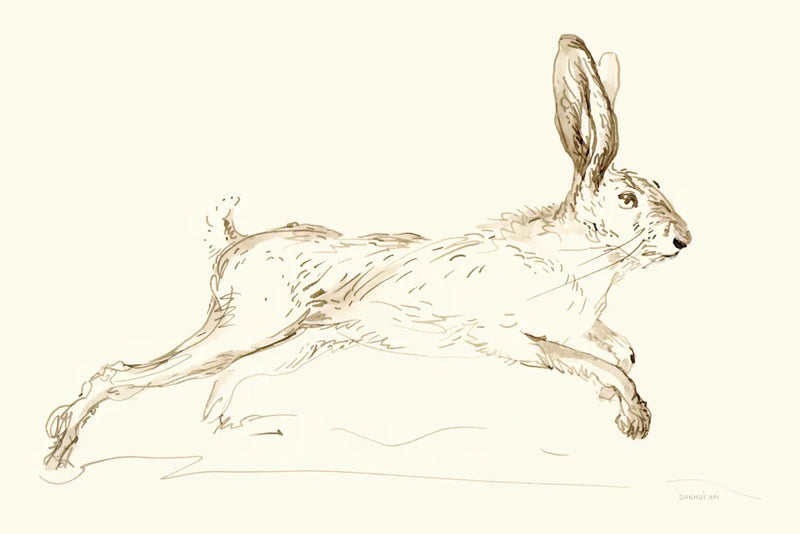 Leaps and Bounds by Danhui Nai. SKU 88571i. Archival Giclee Fine art print for wall decor.