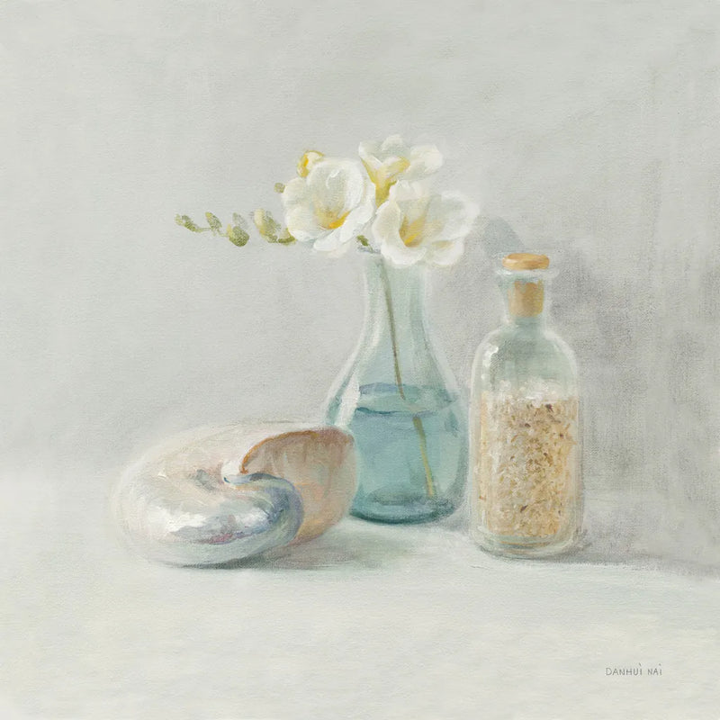 Light Freesia Spa by Danhui Nai. SKU 54158a. Archival Giclee Fine art print for wall decor.