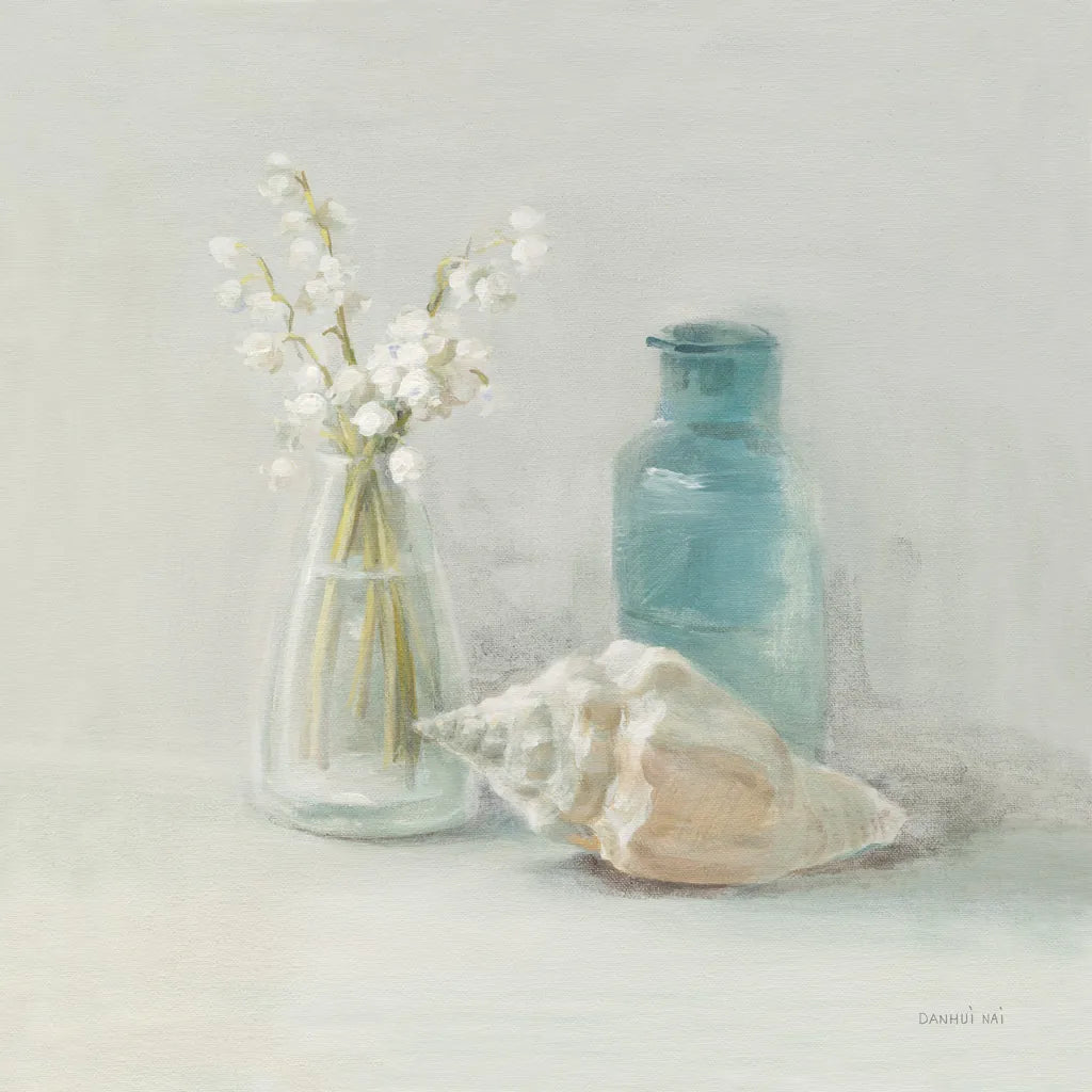 Light Lily of the Valley Spa by Danhui Nai. SKU 54157a. Archival Giclee Fine art print for wall decor.