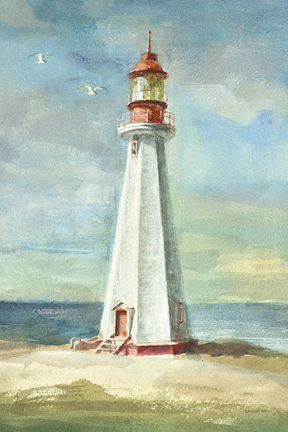 Lighthouse III by Danhui Nai. SKU 5895h. Archival Giclee Fine art print for wall decor.