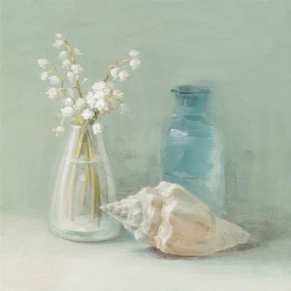 Lily of the Valley Spa by Danhui Nai. SKU 5598a. Archival Giclee Fine art print for wall decor.