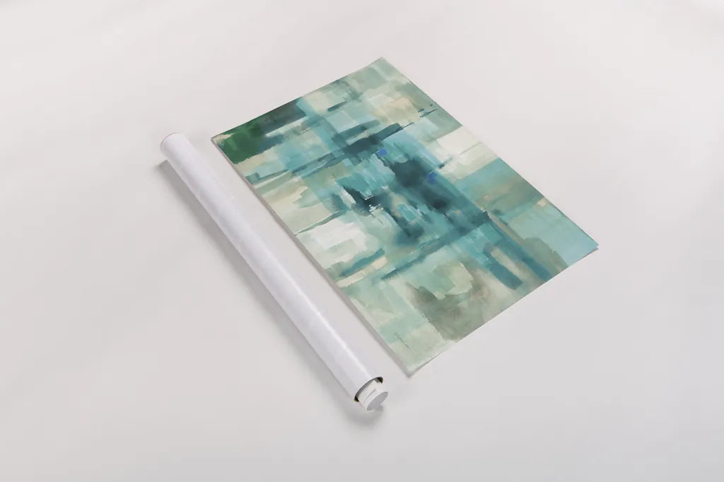 Liquid Structure by Danhui Nai. shown as a rolled paper print. Available as archival giclee rolled canvas, fine art paper, or poster print. SKU 56268i.