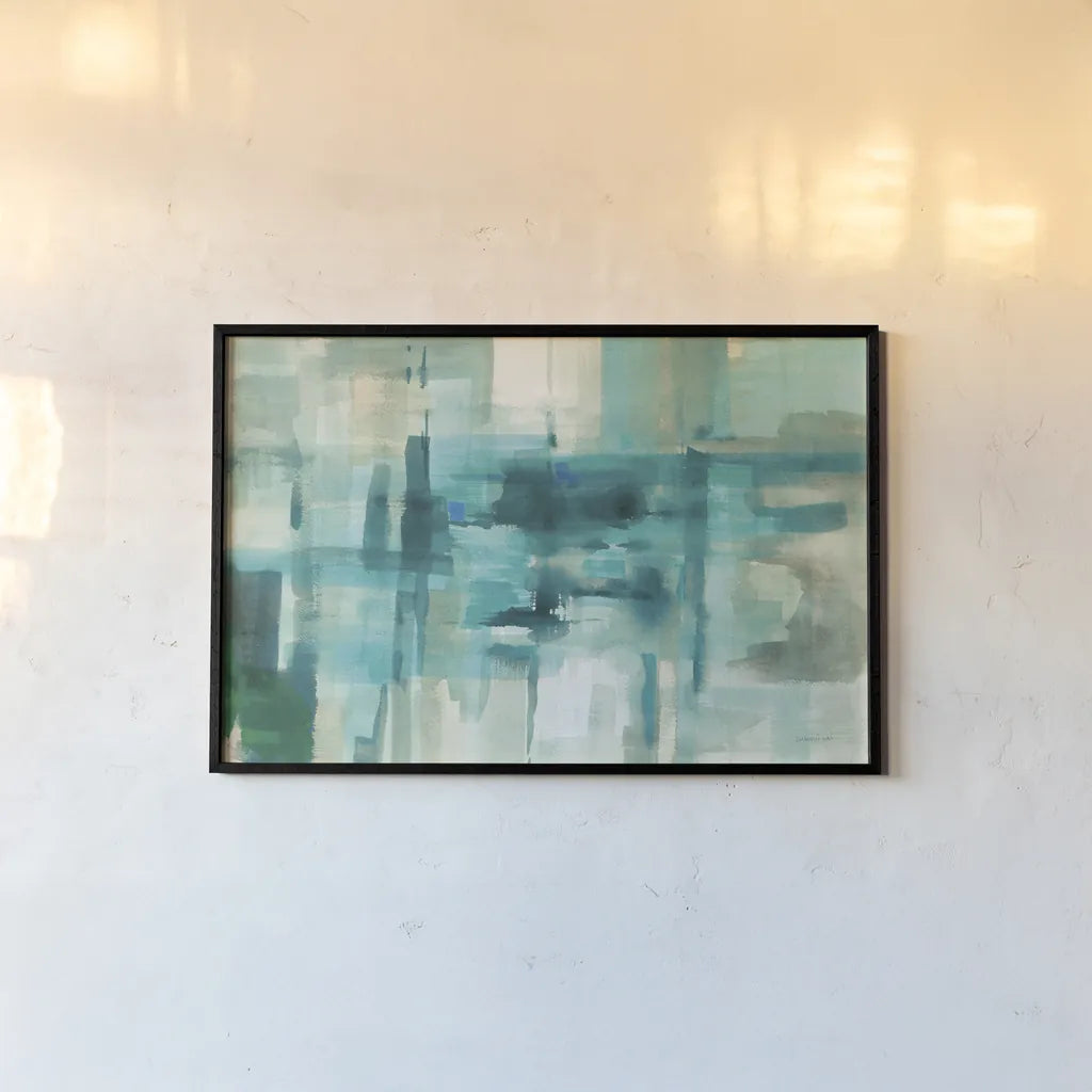 Liquid Structure by Danhui Nai. shown as a paper print in a black flame. Available as a archival giclee rolled canvas, fine art paper, or poster print. SKU 56268i.