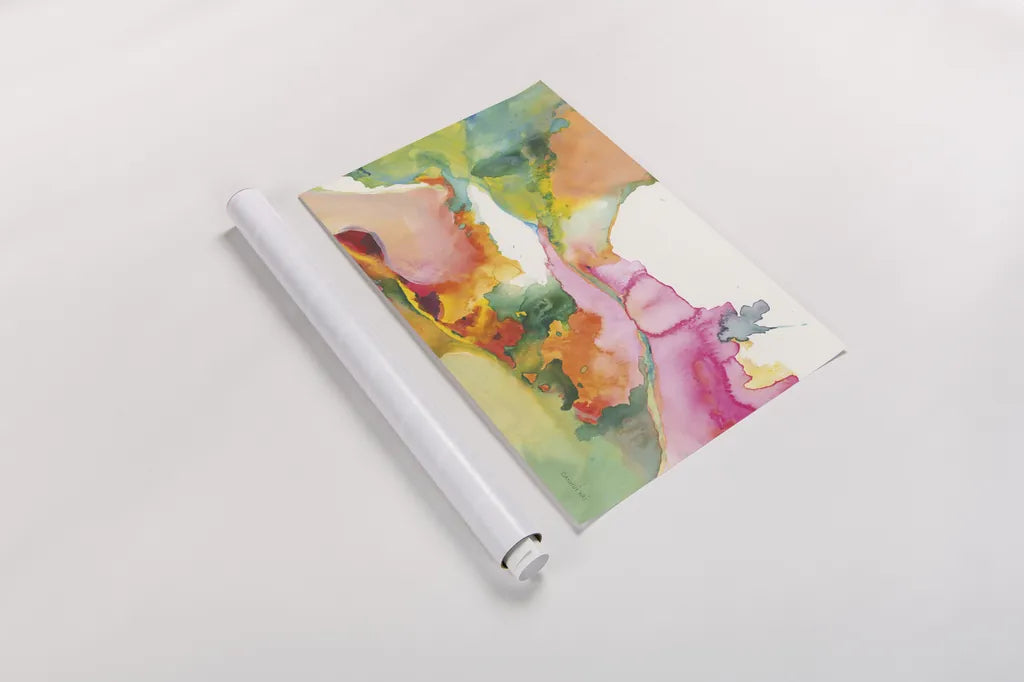 Liquified Crop by Danhui Nai. shown as a rolled paper print. Available as archival giclee rolled canvas, fine art paper, or poster print. SKU 64172i.