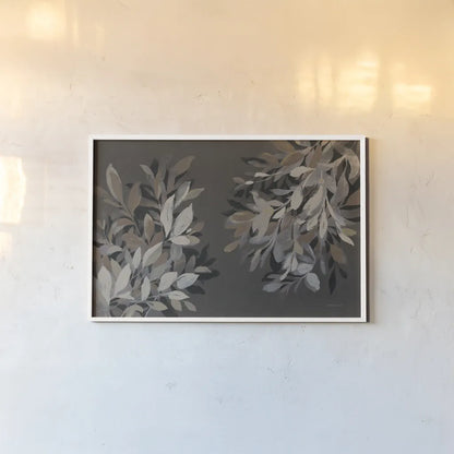 Lively Branches by Danhui Nai. shown as a paper print in a white frame. Available as a archival giclee rolled canvas, fine art paper, or poster print. SKU 77203i.