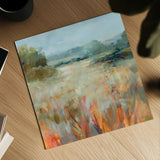 Lost in the Grasses by Danhui Nai. Shown as a detailed flat fine art print, highlighting archival giclee quality. Available as an archival giclee rolled canvas, fine art paper, or poster print. SKU 79286a.