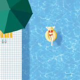 Lounging by the Pool by Danhui Nai. SKU 102678a. Archival Giclee Fine art print for wall decor.