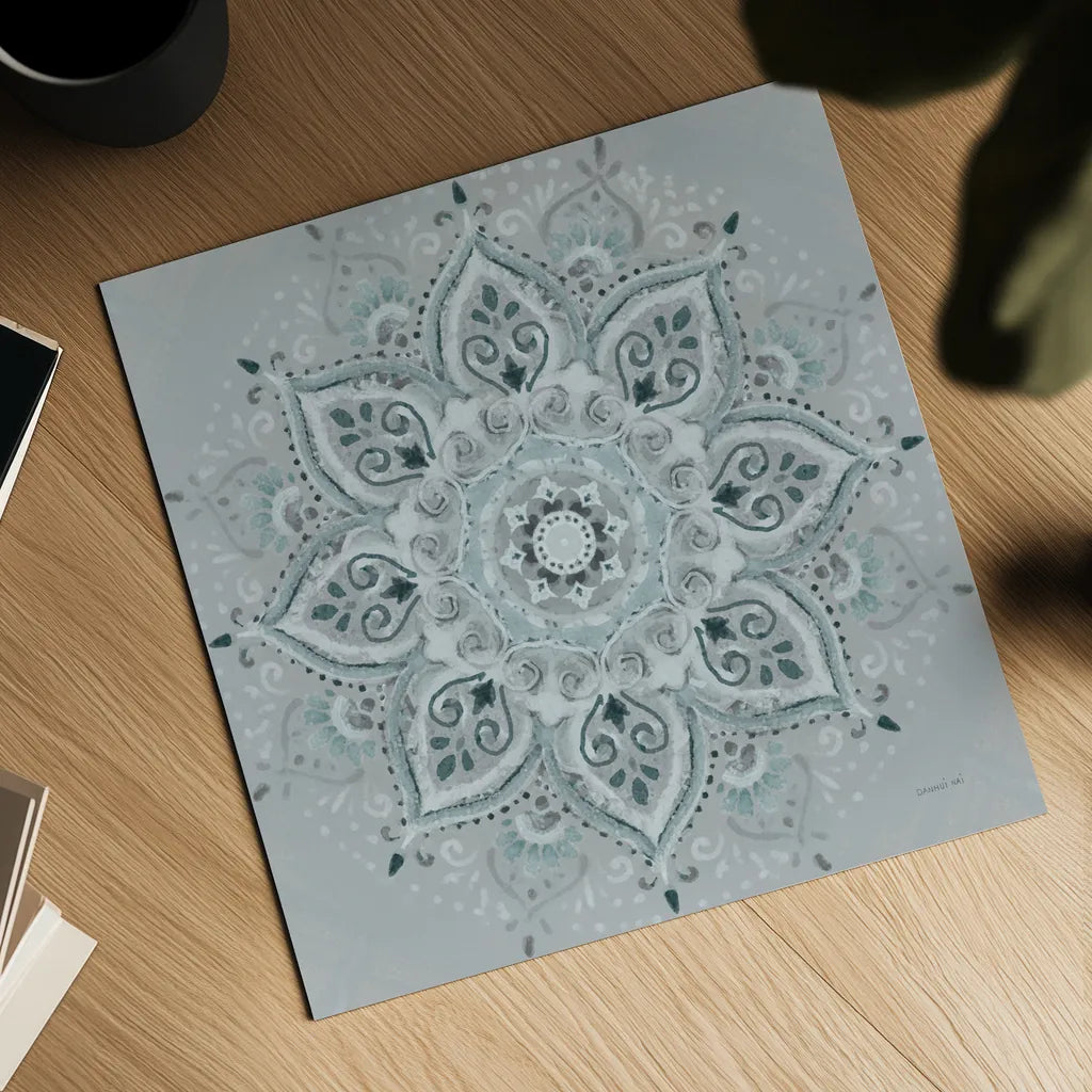 Lunar Embrace I by Danhui Nai. Shown as a detailed flat fine art print, highlighting archival giclee quality. Available as an archival giclee rolled canvas, fine art paper, or poster print. SKU 90793a.