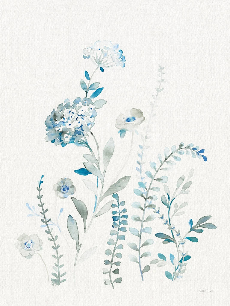 Malmo Garden III Linen by Danhui Nai