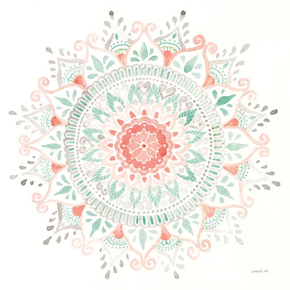 Mandala Delight I by Danhui Nai. SKU 43079a. Archival Giclee Fine art print for wall decor.
