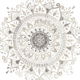 Mandala Delight I Neutral Crop by Danhui Nai. SKU 63996a. Archival Giclee Fine art print for wall decor.