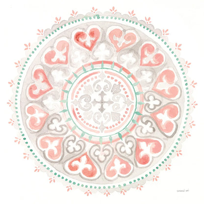 Mandala Delight III by Danhui Nai. SKU 43081a. Archival Giclee Fine art print for wall decor.