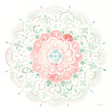 Mandala Delight IV Blue Green by Danhui Nai. SKU 56948a. Archival Giclee Fine art print for wall decor.