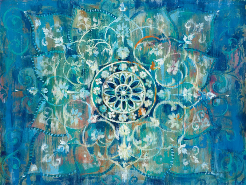 Mandala in Blue I by Danhui Nai