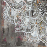 Mandala in Neutral II Sq III by Danhui Nai. SKU 28149a. Archival Giclee Fine art print for wall decor.