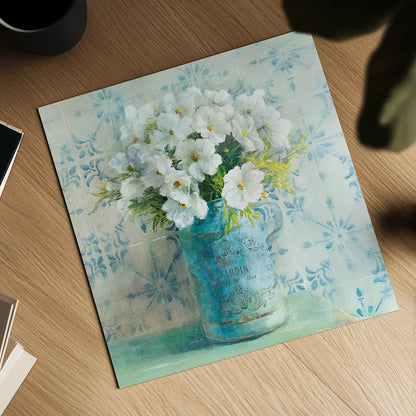 May Blossoms I Crop by Danhui Nai. Shown as a detailed flat fine art print, highlighting archival giclee quality. Available as an archival giclee rolled canvas, fine art paper, or poster print. SKU 16264a.