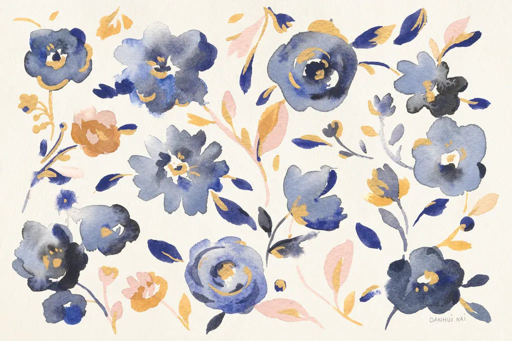 May Flowers I by Danhui Nai. SKU 71819i. Archival Giclee Fine art print for wall decor.