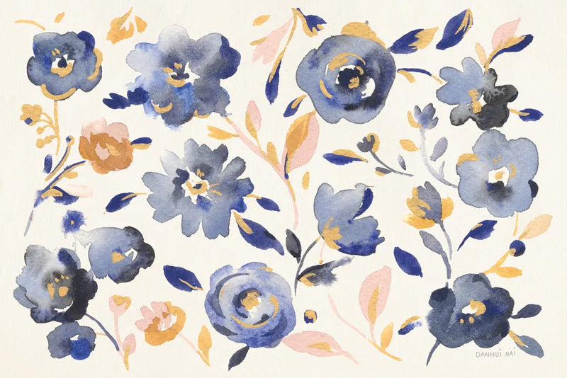 May Flowers I by Danhui Nai. SKU 71819i. Archival Giclee Fine art print for wall decor.