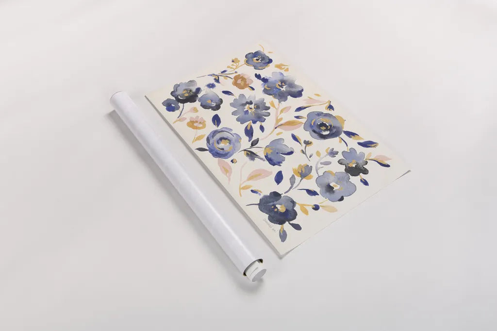 May Flowers I by Danhui Nai. shown as a rolled paper print. Available as archival giclee rolled canvas, fine art paper, or poster print. SKU 71819i.