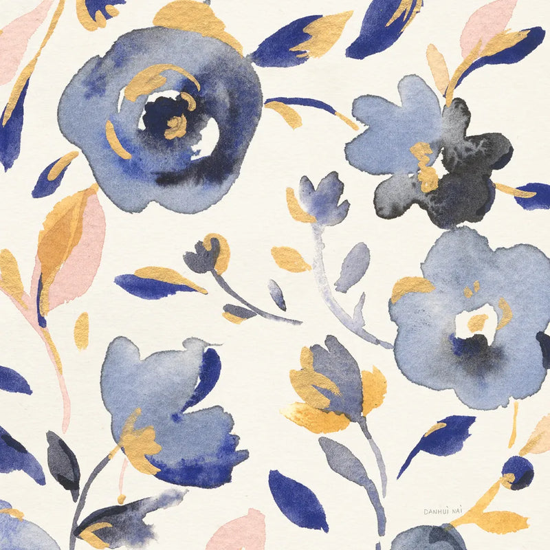 May Flowers II by Danhui Nai. SKU 71820a. Archival Giclee Fine art print for wall decor.