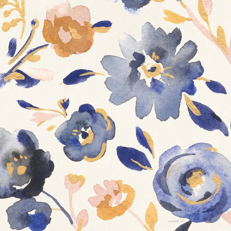 May Flowers III by Danhui Nai. SKU 71821a. Archival Giclee Fine art print for wall decor.