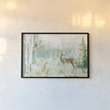 Meadows Edge I by Danhui Nai. shown as a paper print in a black flame. Available as a archival giclee rolled canvas, fine art paper, or poster print. SKU 61968i.