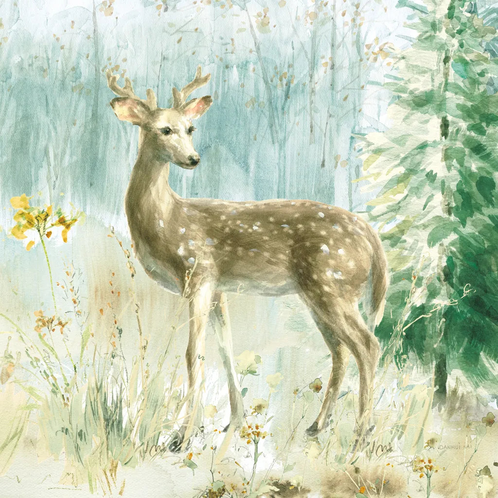 Meadows Edge III by Danhui Nai. SKU 61970a. Archival Giclee Fine art print for wall decor.