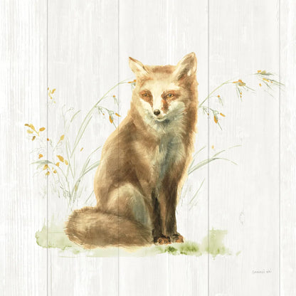 Meadows Edge IV on Wood by Danhui Nai. SKU 61977a. Archival Giclee Fine art print for wall decor.