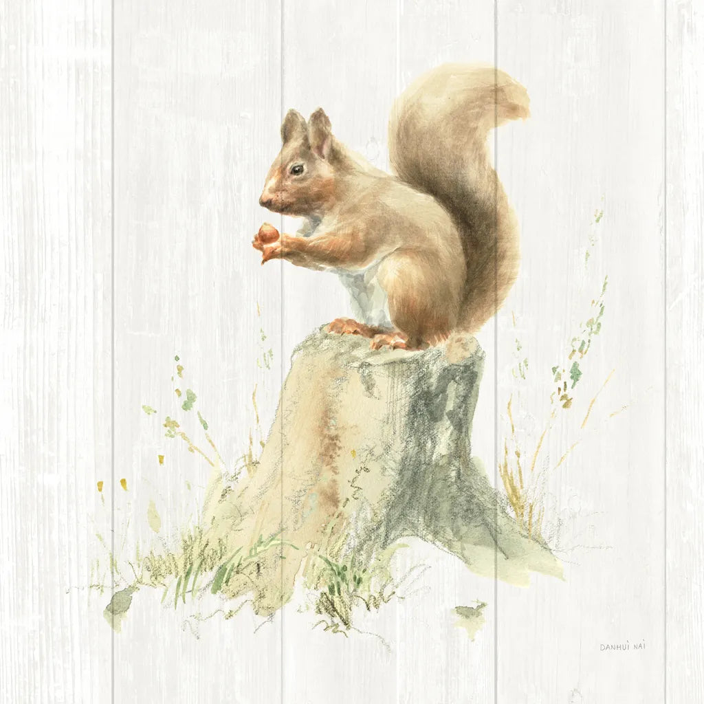 Meadows Edge VI on Wood by Danhui Nai. SKU 61979a. Archival Giclee Fine art print for wall decor.