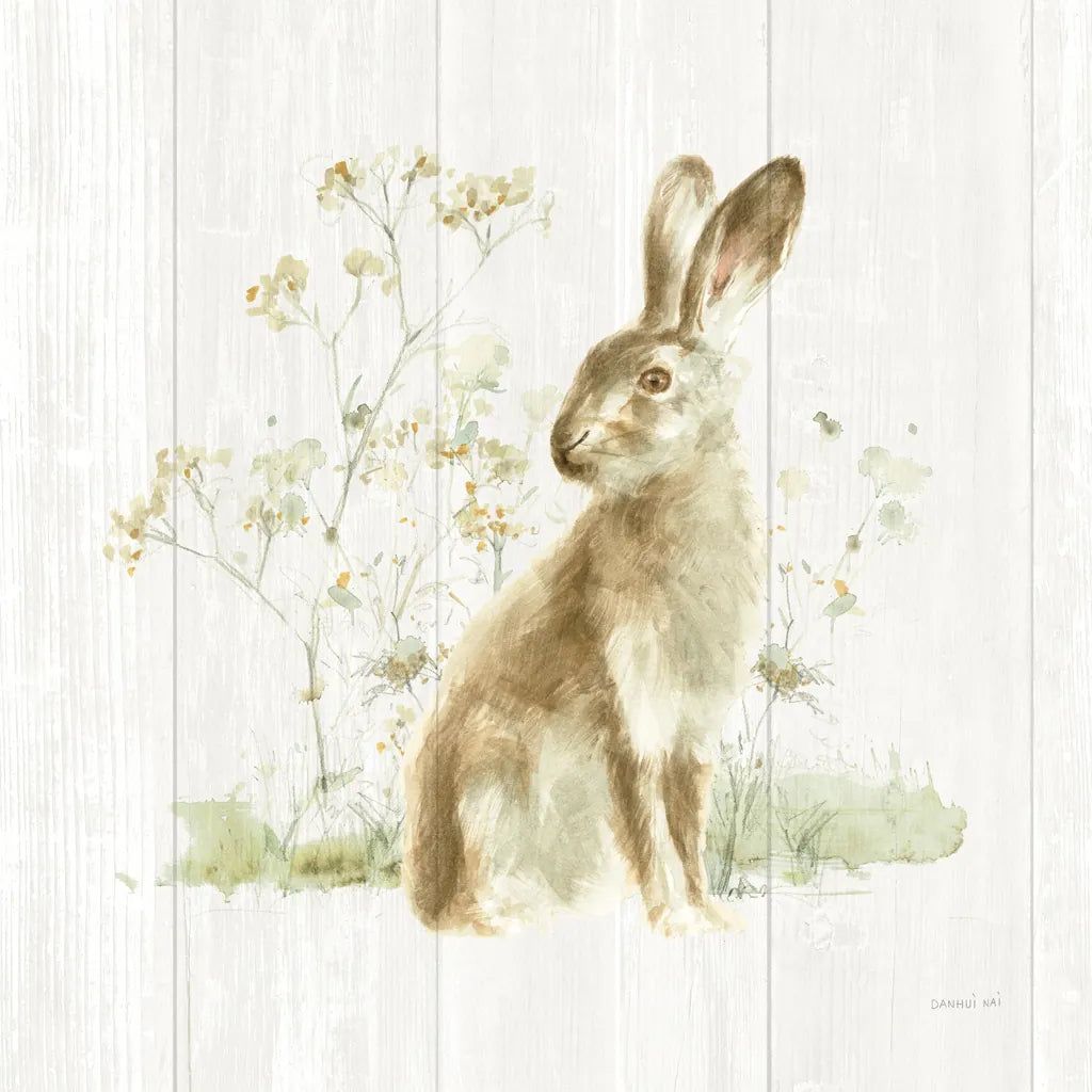 Meadows Edge VII on Wood by Danhui Nai. SKU 61980a. Archival Giclee Fine art print for wall decor.