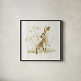 Meadows Edge VII on Wood by Danhui Nai. Shown in a sleek black glass frame for a contemporary gallery look. Available as an archival giclee rolled canvas, fine art paper, or poster print. SKU 61980a.
